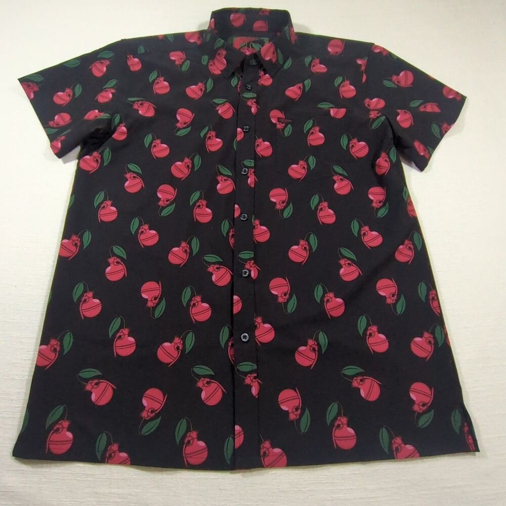 Retro Rifle "Cherry Bomb" Limited Edition XL Men's Button Down Shirt